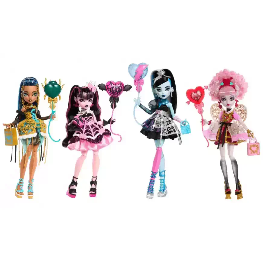 Original Mattel Monster High G3 Scary Sweet Birthday Collectible Fashion Doll Articulated Poseable Doll with Full Accessories