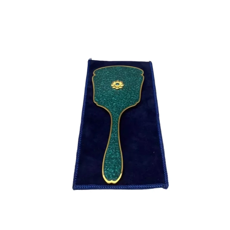 

Retro handheld makeup mirror