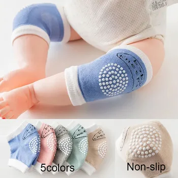 Genouillère antidérapante pour bébé, coussin rampant pour nourrissons et tout-petits, protection de sécurité, chauffe-jambes, accessoires pour fille et garçon