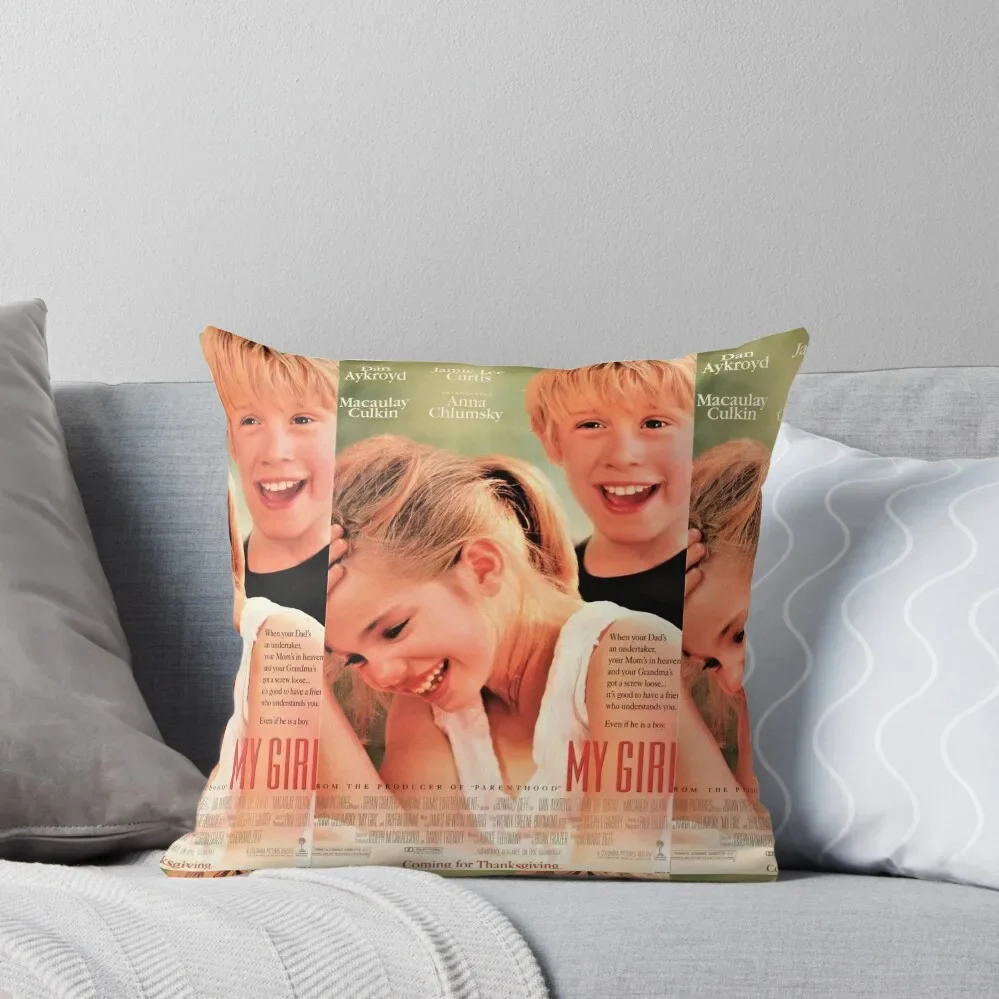 

My Girl 1991 Throw Pillow Embroidered Cushion Cover Cushion Cover For Sofa