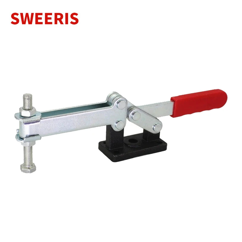 

SWEERIS GH-204GL Horizontal Toggle Clamp Quick Release T Set Woodworking Fix Clip Tool for Carpentry Hand Tools GH-204GL