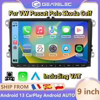 9“ Car Radio For VW Volkswagen Golf Passat B6 B7 Skoda Seat Octavia Polo Tiguan Android Auto Carplay BT WiFi FM GPS Navigation