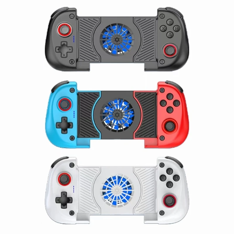 Mobile Gaming Controller with Cooling Fan Wireless Gamepad Suitable for Ultimately Gaming Immersive Experience PC Gaming