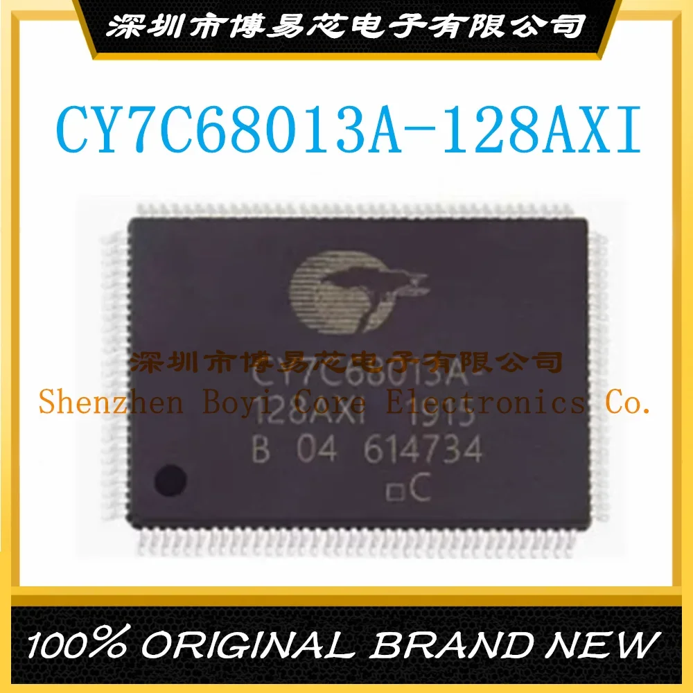 

CY7C68013A-128AXI Packaging TQFP-128 CPU Bits: 8-Bit ROM Type: ROMless CPU Core: 8051 (MAX): 48MHz Operating Voltage: 3.3V ~ 5V