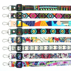 Handmade Niche Premium Pattern Mobile Phone Lanyard Water Cup Camera Door Card Detachable Neck Hanging Crossbody