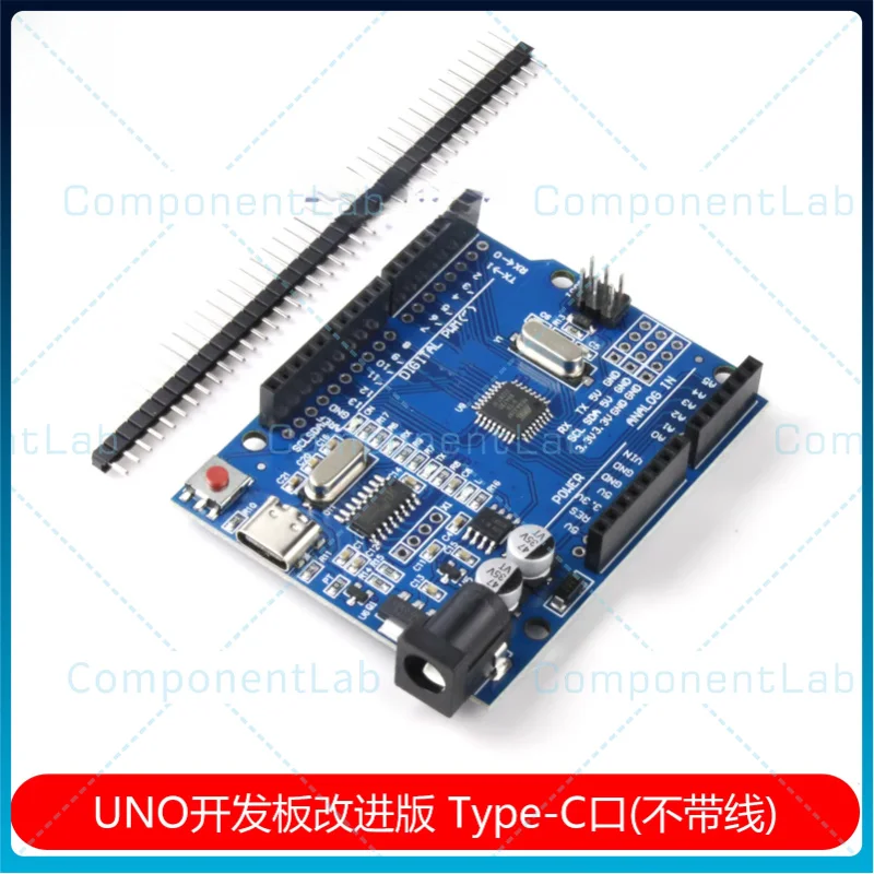 UNO Development Board R3 Mainboard Expert Edition ATmega328P Microcontroller Module with Type-C Interface