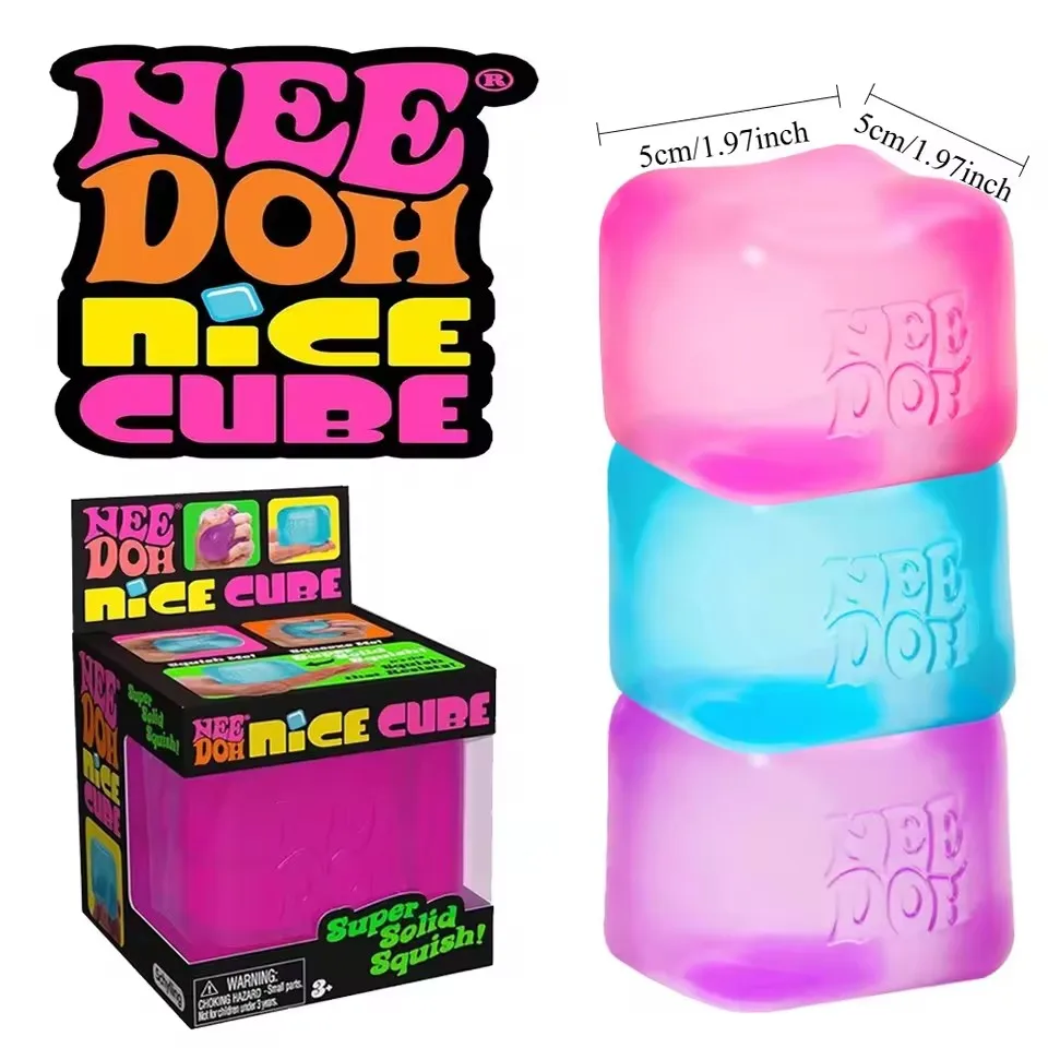 2026 Schyling Needoh Nice Cube Cube, sensory toys, stress relieving blocks, stress relieving puzzles, stress relief, souvenirs