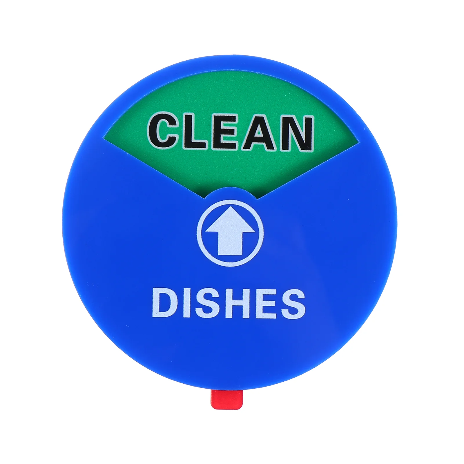 Kitchen Waterproof Magnetic Dishwasher Sign Indicator for Blue Acrylic Clean Dirty