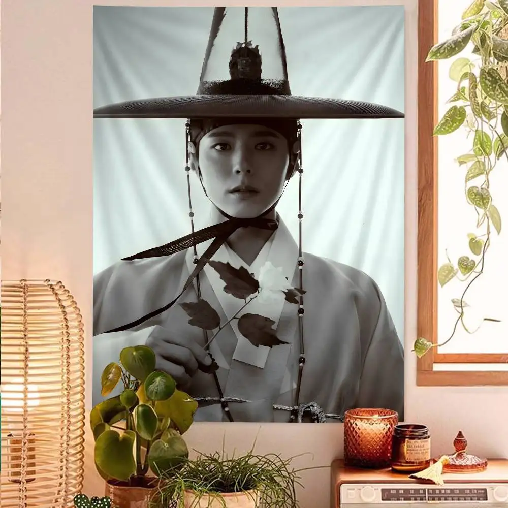 Actor P-Park B-Bo-gum Anime Tapestry Hanging Tarot Hippie Wall Rugs Dorm Home Decor