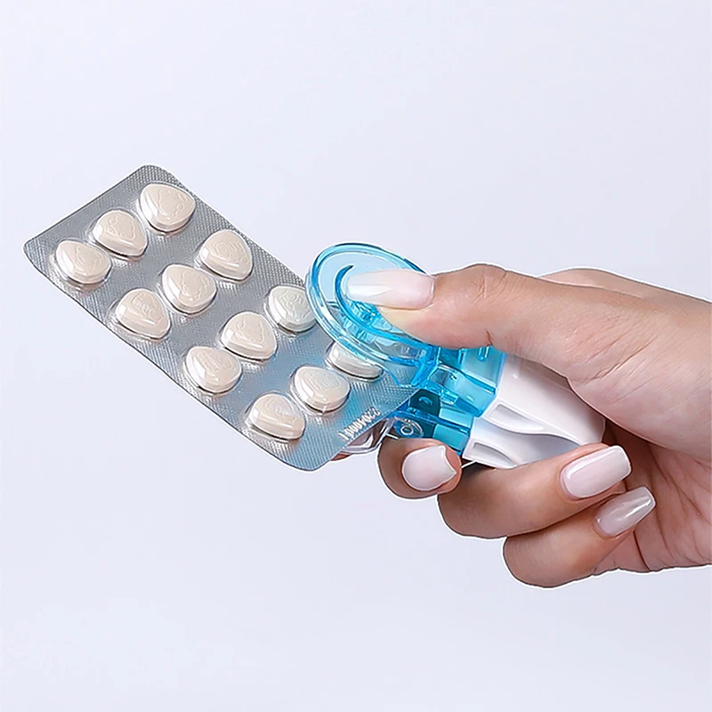 

Portable Pill Taker, Pill Dispenser, Portable Tablet Dispenser, Easy To Take Out Pills From Package