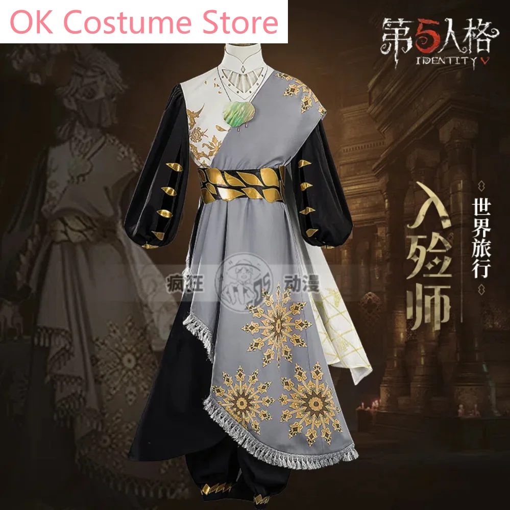 Identiteit V Aesop Carl Begrafenisondernemer Cosplay Kostuum Cos Game Anime Party Uniform Hallowen Spelen Rol Kleding Kleding