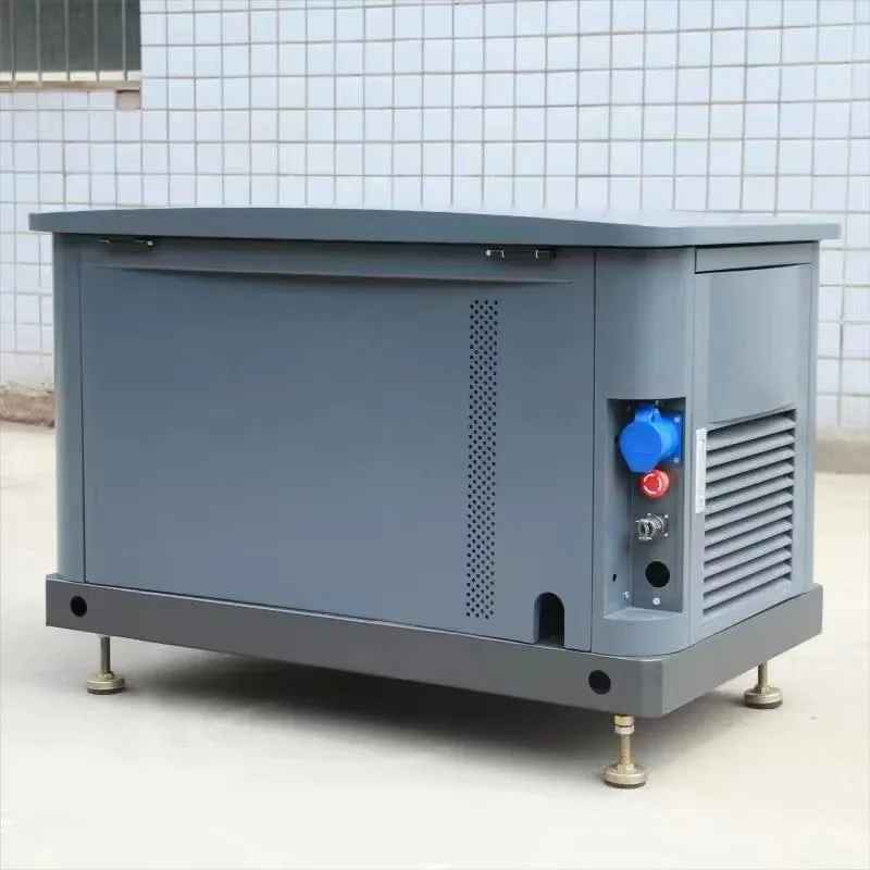 Factory Tractor Supply Dual Fuel LPG/Natural Super Silent Remote Start Generator 10-50KVA 10KW-50KW Single/3 Phases