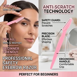Eyebrow Trimmer Blade Shaver Portable Face Razor Eye Brow Epilation Hair Removal Cutters Safety Razor Makeup Tools