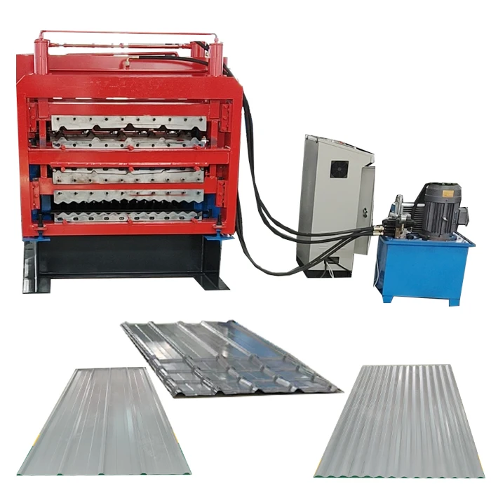 Rainwater Harvesting Roof Sheet Machine and Gutter-Compatible Tile Making Machine for Sustainable Drainage