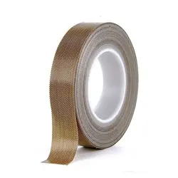 Teflon PTFE Glass Cloth Tape, High Temperature Tape for Vacuum Sealer Machine, Hand Impulse Sealers Insulation PTFE Coated