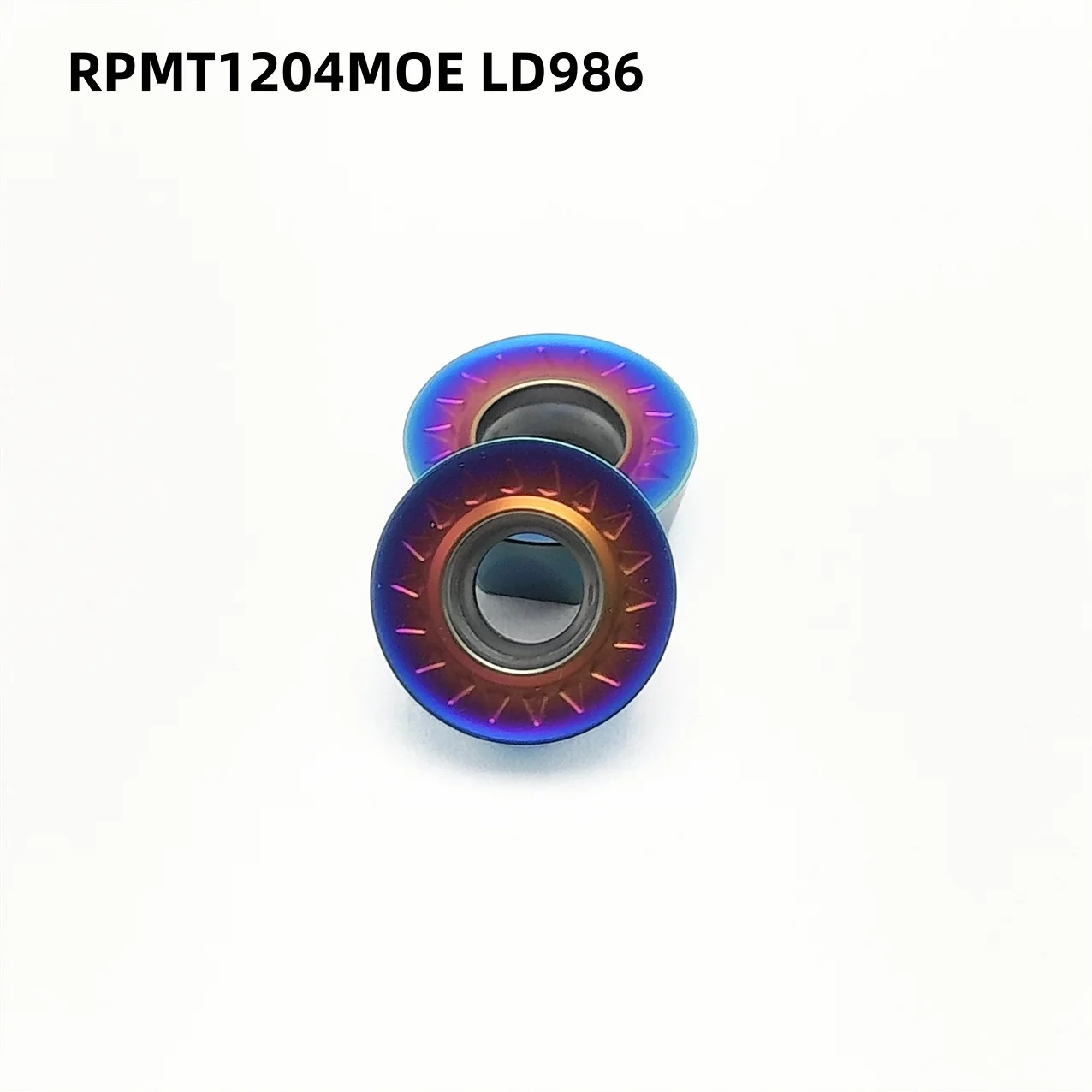 RPMT1204-M-C TT9080 DP5320 MOE LD986 JS VP15TF Carbide Insert turning tool Indexable Milling tool insert RPMT1204 turning insert