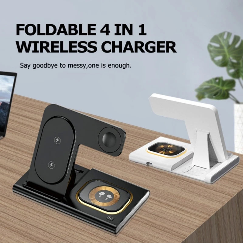 Wireless Charging Stand for Phone 16 15 14 13 12 11 Watch 10 9 8 7 6 5 4 3 2 and Earphone 4 3 2 K1KF