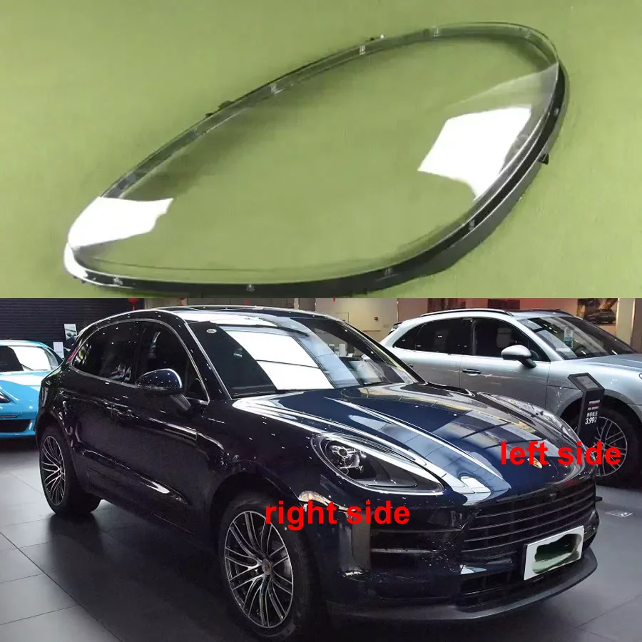 

Для Porsche Macan 2018 2019 2020-2022 корпус фары прозрачная крышка фары из плексигласа замена оригинального абажура
