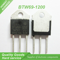 10PCS new original BTW69-1200 BTW691200 BTW69 1200V one-way controlled  TO-3P