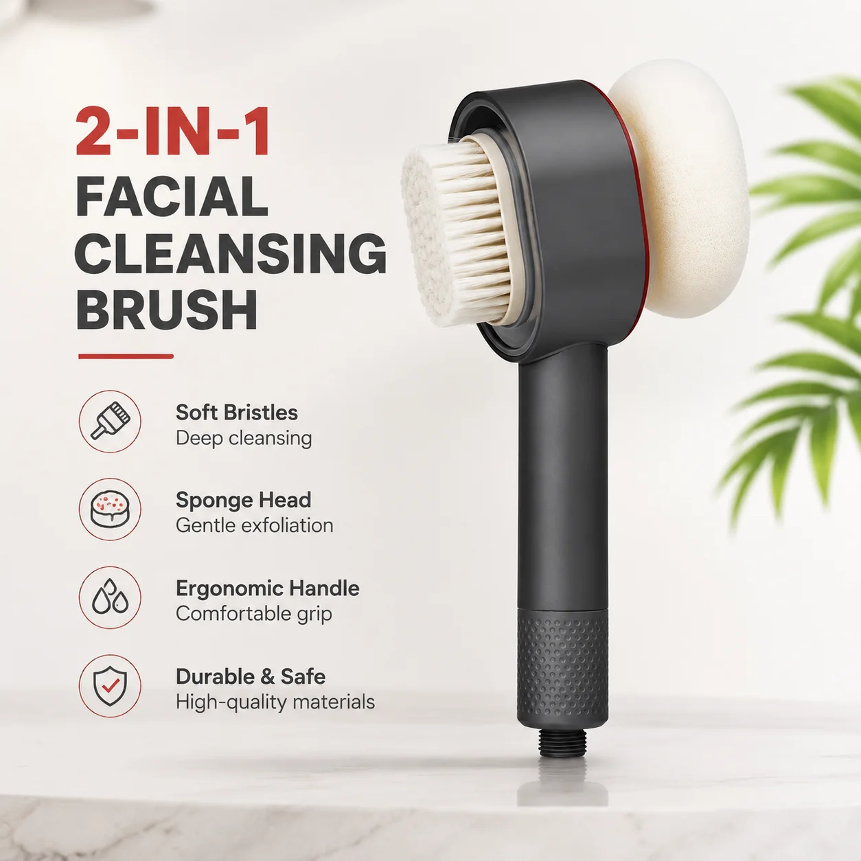 Pressurized Aromatherapy Shower Head with Universal Fit – Water-Saving Massage Spray for Bath & Shower
