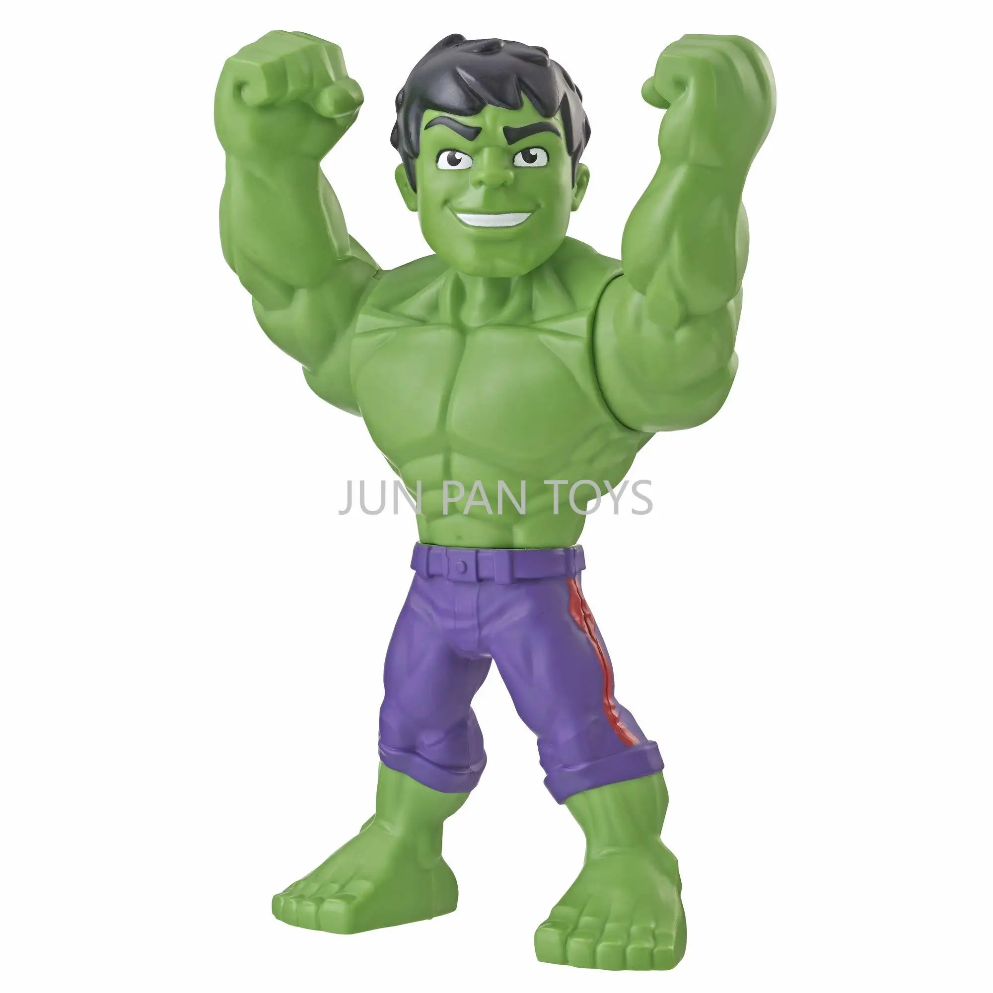 Marvel Super Hero Adventures Playskool Heroes Mega Mighties Hulk Collectible 10 Inch Action Figure Classic Movies Model Boy Toys