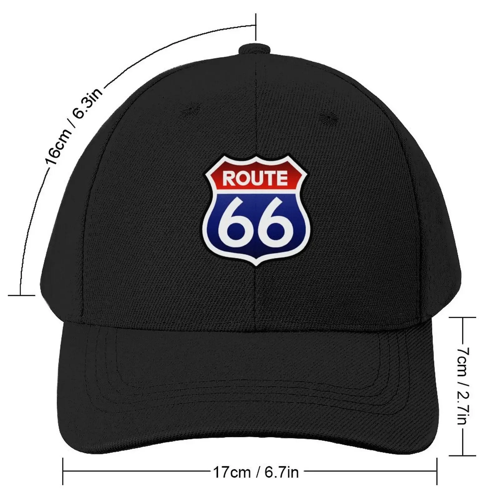 American Route 66 Baseball Cap Ball Cap fashionable Caps For Women Men's