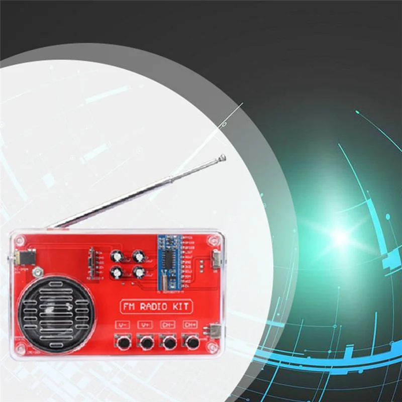 AS95-FM راديو لتقوم بها بنفسك مجموعة الإنتاج مجموعة ممارسة لحام الجمعية الإلكترونية 50-108 ميجا هرتز استقبال