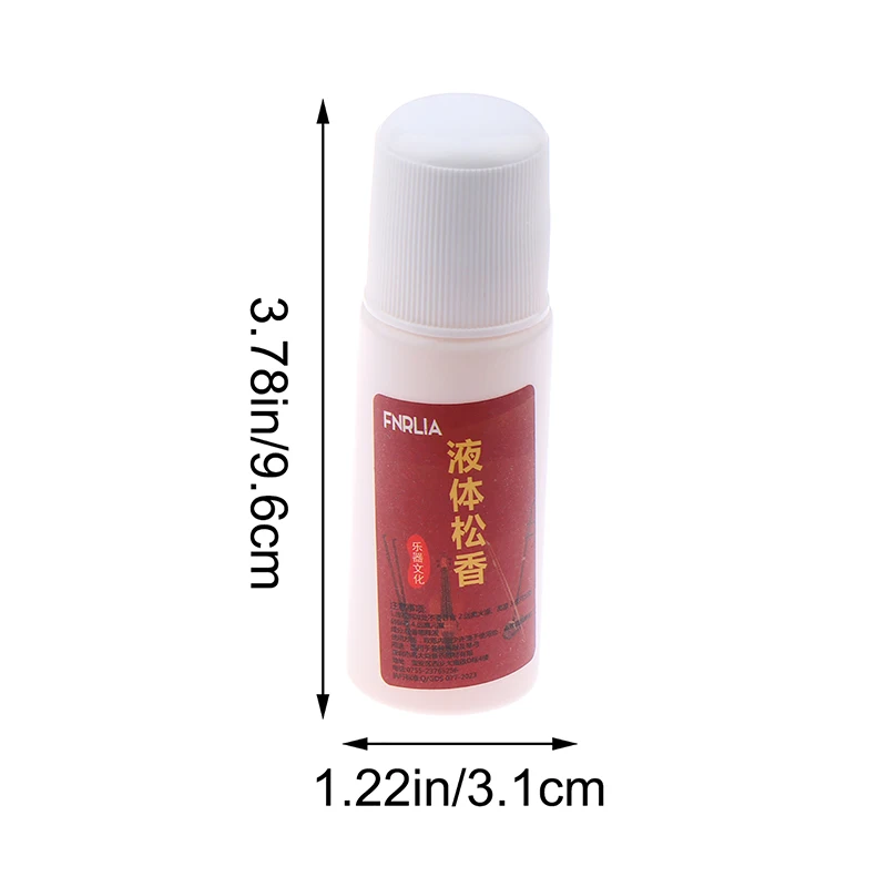 30ML bebas debu Rosin cair biola Rosin kuat adhesi String penghapus untuk Erhu biola Violin Cello instrumen bersenar