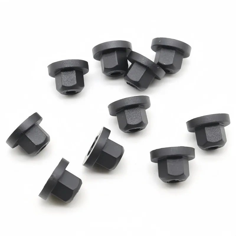 36Pcs Galvanized Flange Nuts, Thickened, Anti-Slip & Locking, for Car, Machinery & Furniture