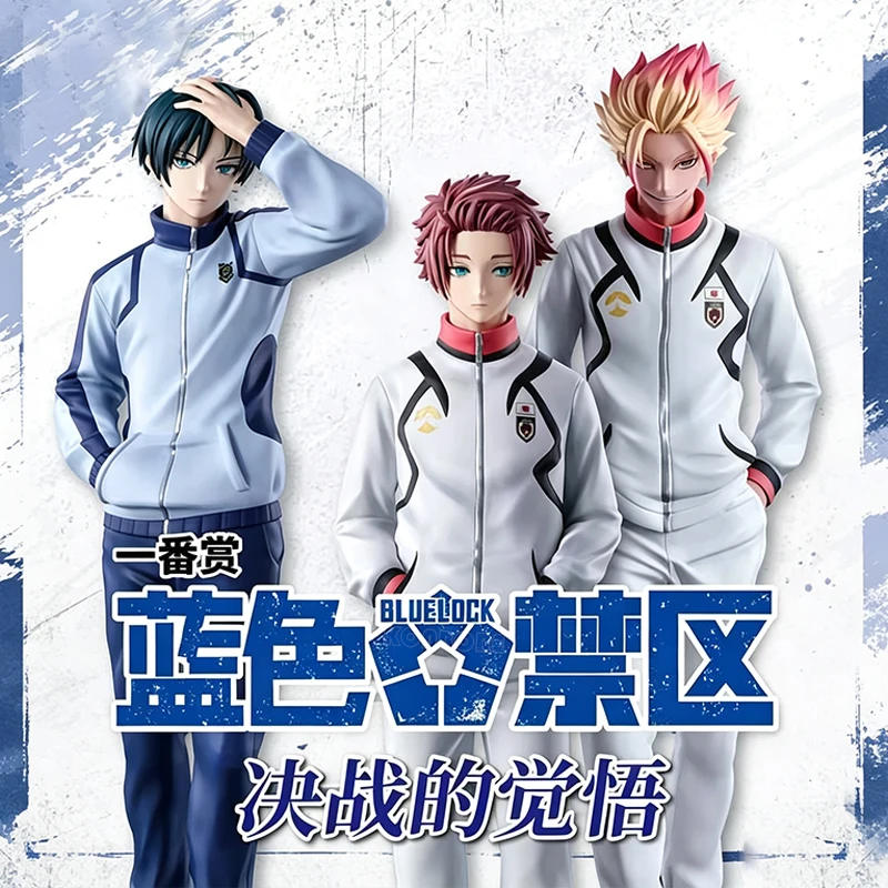 Blue Lock Itoshi Rin Anime-Figur, Bluelock Itoshi Sae/Shidou Ryuusei Actionfigur, Isagi Yoichi/Mikage Reo Figur, Modellpuppe, Spielzeug