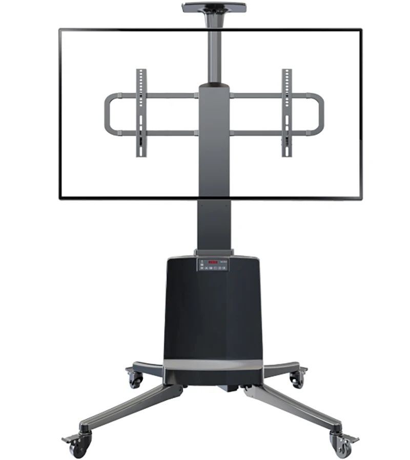 NORTHBAYOU TW85มอเตอร์ Lift หน้าจอ Heavy Duty TV Mount Cart เหมาะกับ55-85นิ้ว LED LCD ทีวีโหลด68kgs