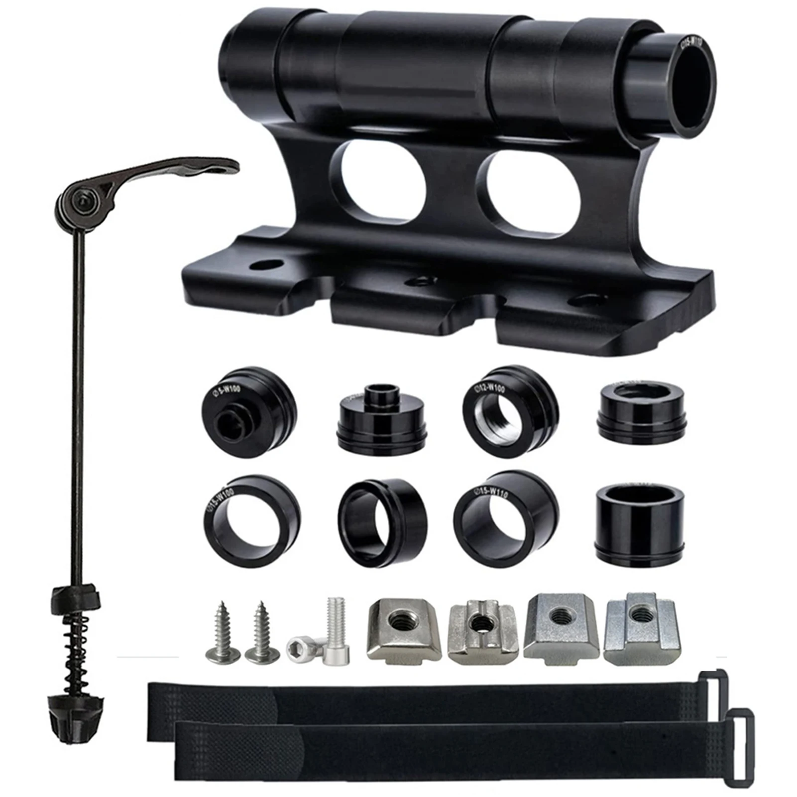 

Front Fork Mount Bracket Car Roof Bike Fixing Rack Quick Release CarTop Front Fork Install Holder with Slider