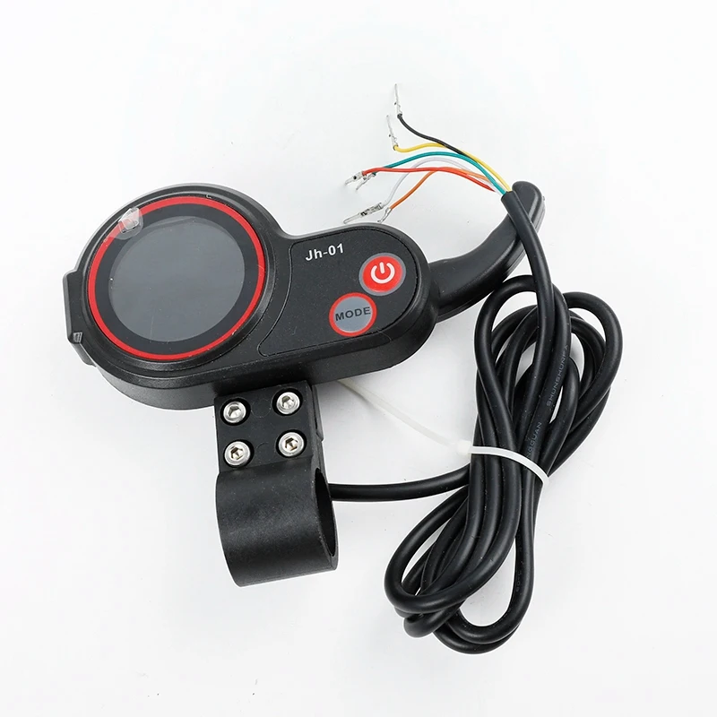 1 PCS LED Display With Accelerator To Display Speed And Mileage Electric Scooter JH-01 Long-Term Meter 36/48V Plastic+Metal