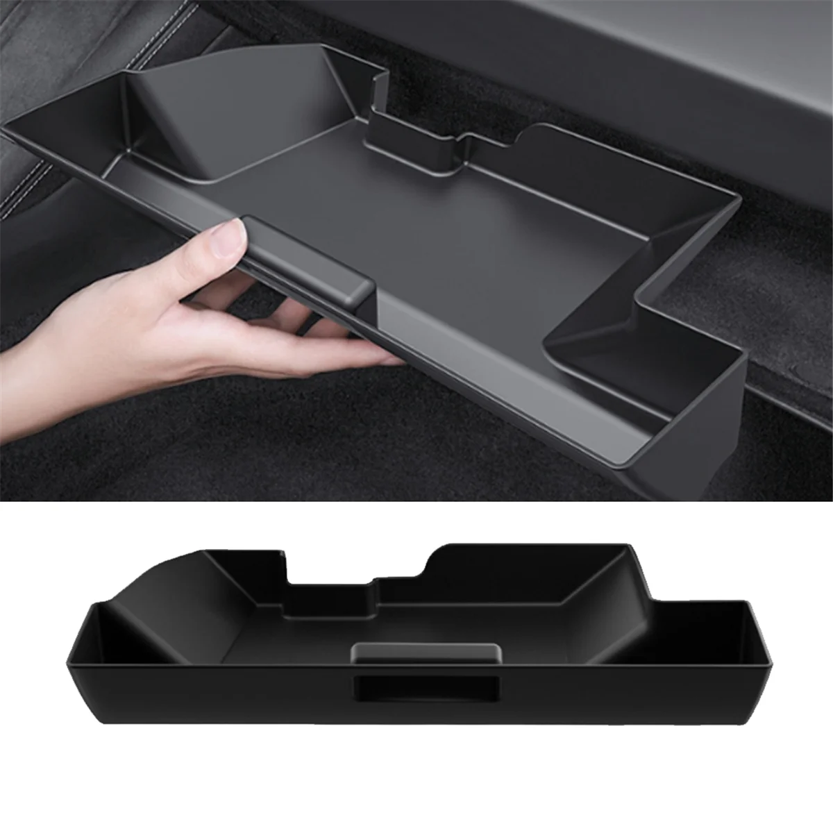 Car Glove Box Storage Box for Tesla Model 3 Highland 2024+ Interior Organizer Accessories