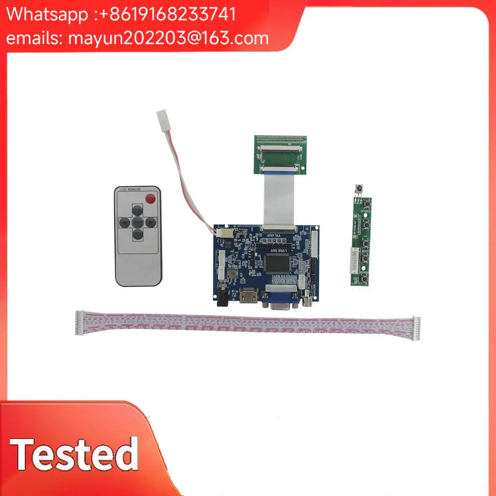 8 inch LCD Screen CLAA080LJ01 Includes LCD Panel Controller Board 800x480 TTL Interface