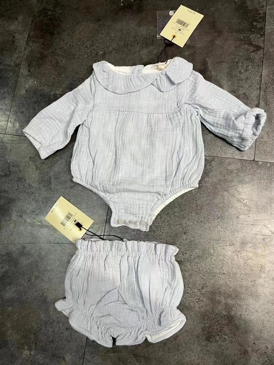 

Baby Climbing Suit, Baby Long-sleeved Climbing Suit, Top and Shorts Set, Baby Girl Short Climbing Triangle Climbing.