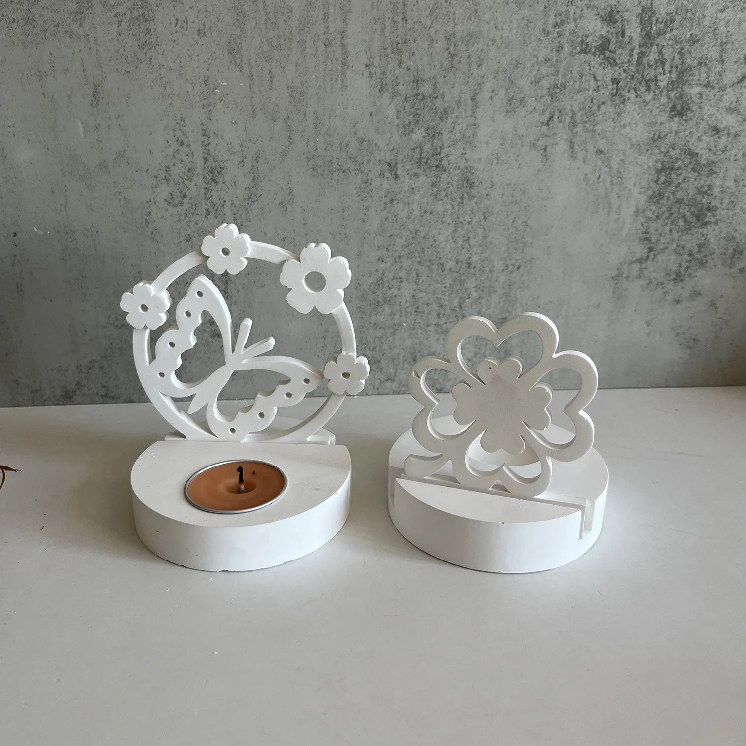 Wreath Butterfly Arrangement Silicone Mold Butterfly Insert Aroma Plaster Mould Clover Epoxy Moulds Silicone