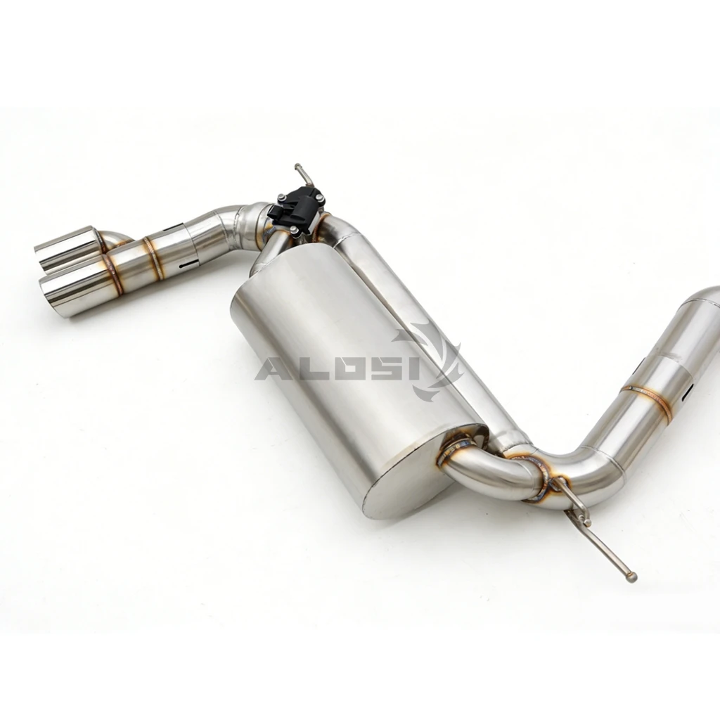 

Для BMW 420i 428i 430i N20 2.0t (F32/F33/F36) 2014-2016 с клапанной системой глушителя, выхлопная система Cat-back с интеллектуальным клапаном.