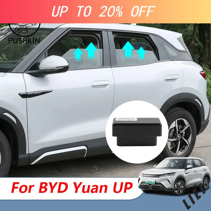 LIEI For BYD Yuan Pro Yuan UP EV 2024 Car Automatic Window Lifter One Click Window Lifter Door Closer Without Disassembly Access
