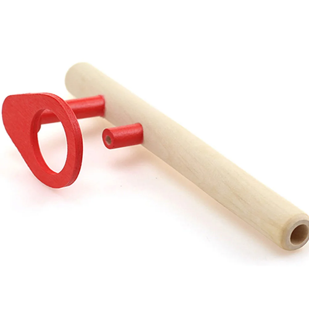 

4 Sets Wooden Ball Blower Floating Blowing Game Kids Toys Children Balls Funny Toss Small wooden family party fun sports game