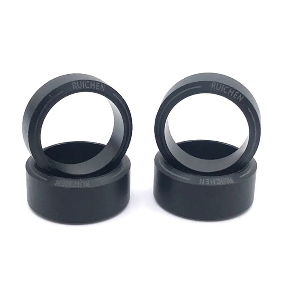 CYGJ-4Pcs Metal Wheel Rim Hard Plastic Drift Tire Tyres For Wltoys 284131 K969 K989 P929 Mini-Z 1/28 RC Car Upgrades Parts