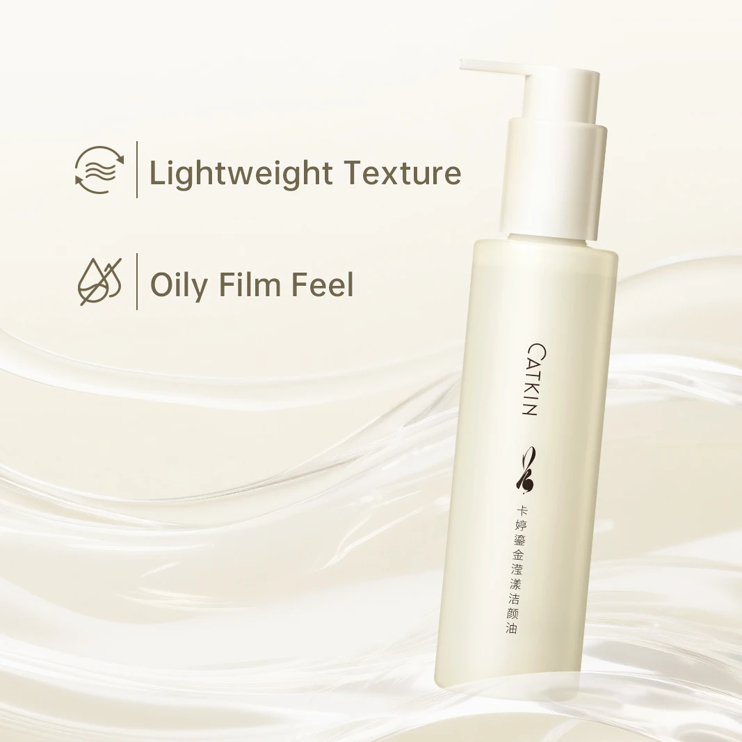 CATKIN Summer Palace Luxury Deep Facial Cleansing Oil, Makeup Remover Residue-Free, Fragrance and Colorant All Skin Types 150ml