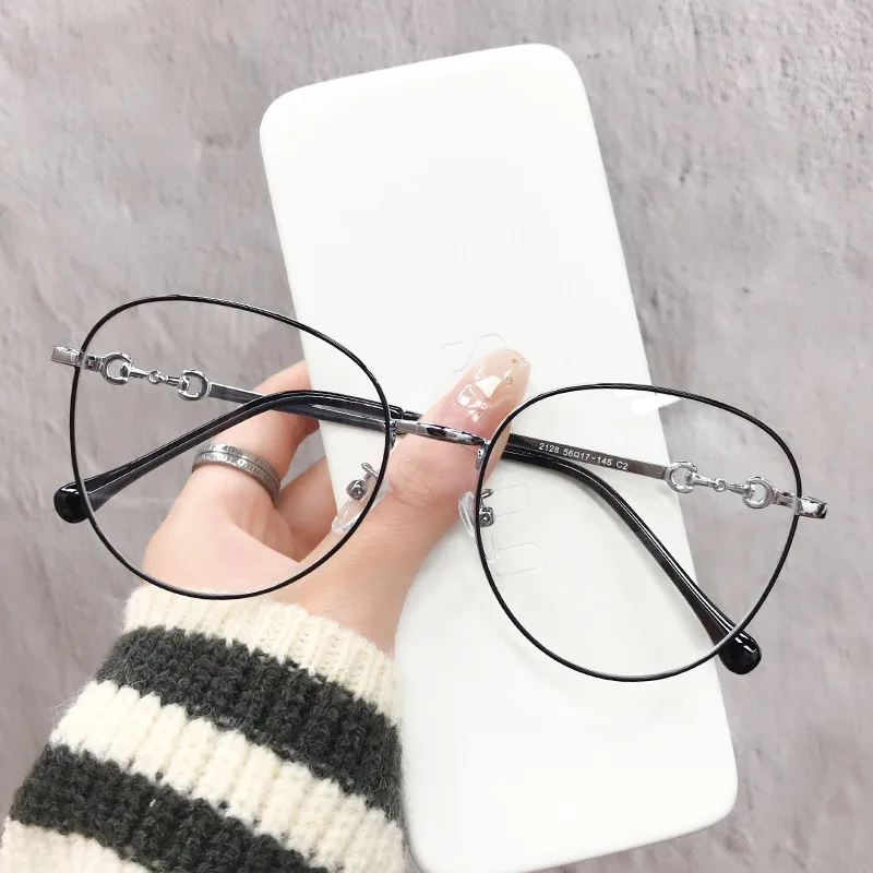 Vintage Retro Style Eyeglasses Frame Men New Style Blue Light Blocking Women's Glasses Frame Hot Selling Female Glass