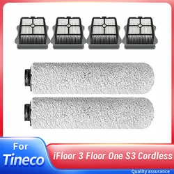 Accessories For TINECO iFloor 3 Floor One S3 Cordless Wet Dry Floor Washer Handheld Vacuum Roller Brush Hepa Filter Spare Parts
