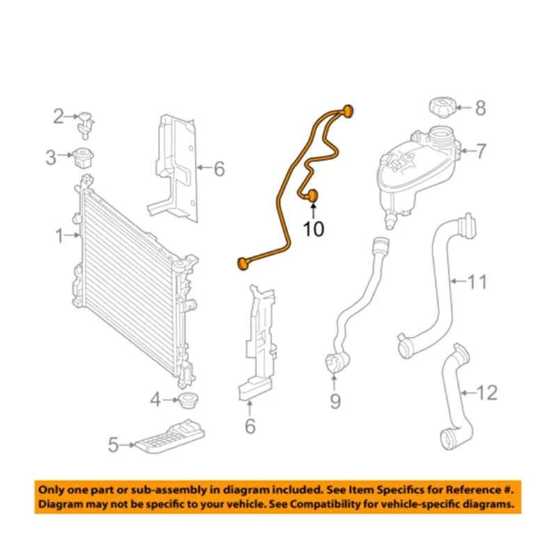 A2465010325 2465010325 piezas del motor tubo de escape de hervidor adjunto para Mercedes Benz CLA clase 180 220 250 W176