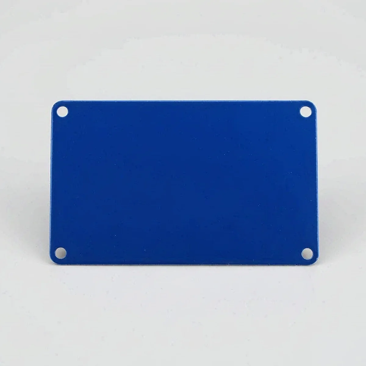 10Pcs Black Blue Anodized Aluminum Plate Blank Mirror Sheet for Custom Logo Pad Printing Stamping Marking, Tool Parts