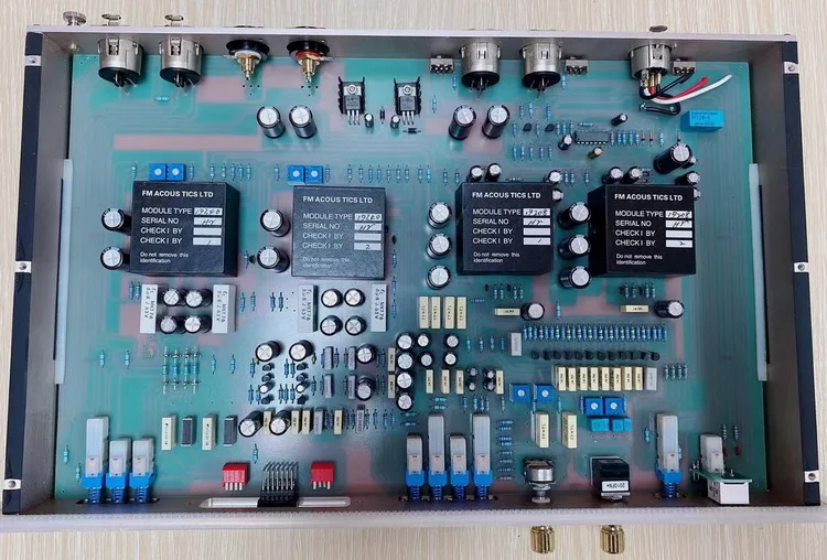 دراسة/نسخ صوتيات FM سويسرية 222 FM222 MK3 فونو خطي preamp فونو مرحلة إدخال توازن كامل حقيقي