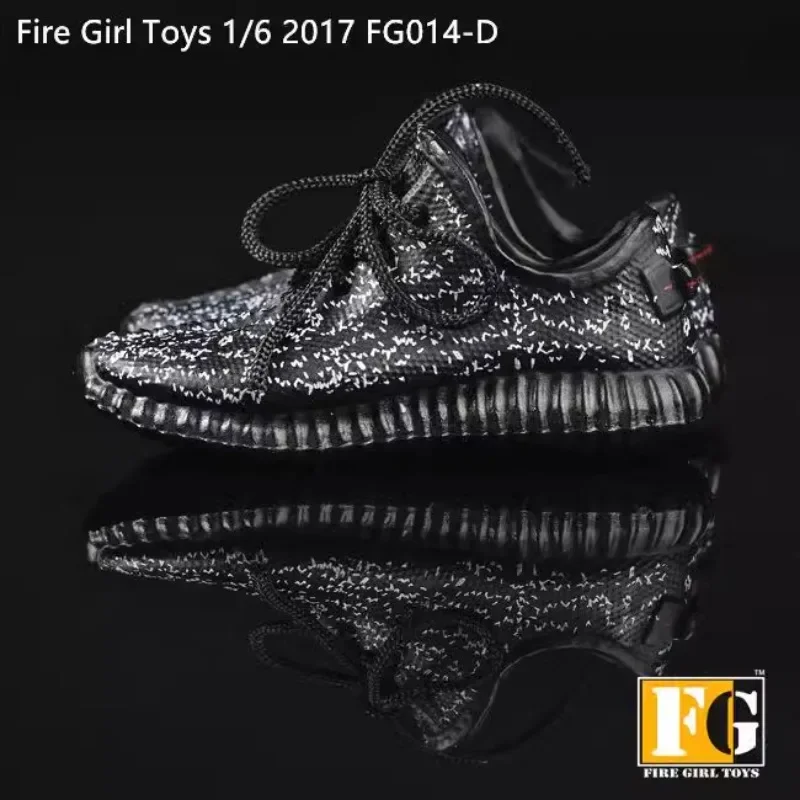 FG014 1/6 Scale Fire Girl Sport Shoes Coconut Hollow Sneakers Shoes Model for 12