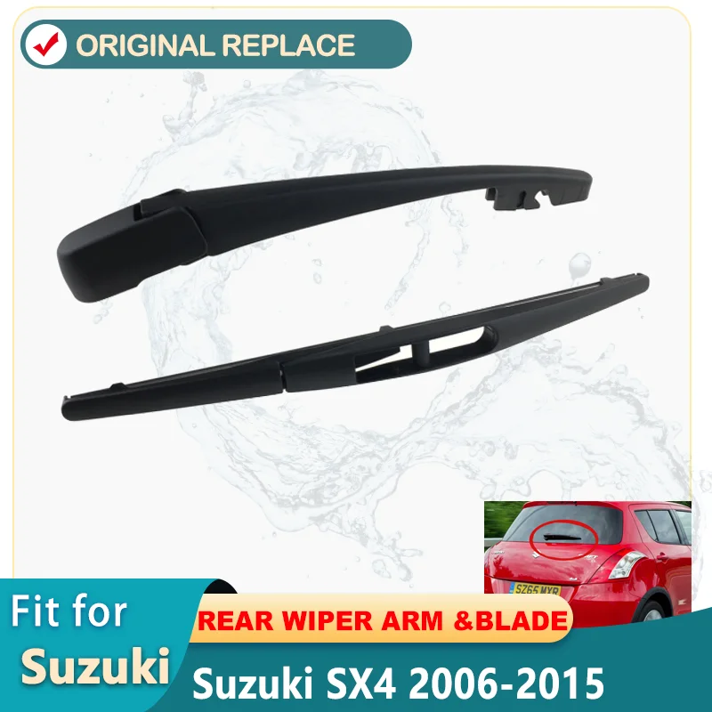 Rear Windshield Wiper Arm & Blade For Suzuki SX4 Swift Splash Alto Hatchback OEM Quality 85241-35030 2005 2006 2007 2008 2009