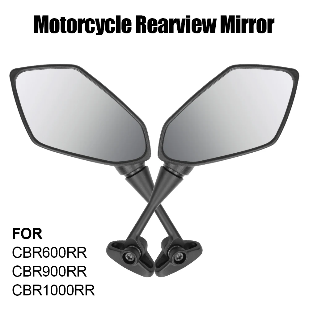 Motorcycle Rearview Mirror 2Pcs/Pair For HONDA CBR600RR 2003 -2011 CBR900 1998-2003 CBR1000RR 2004-2007 Reflector Side Mirrors